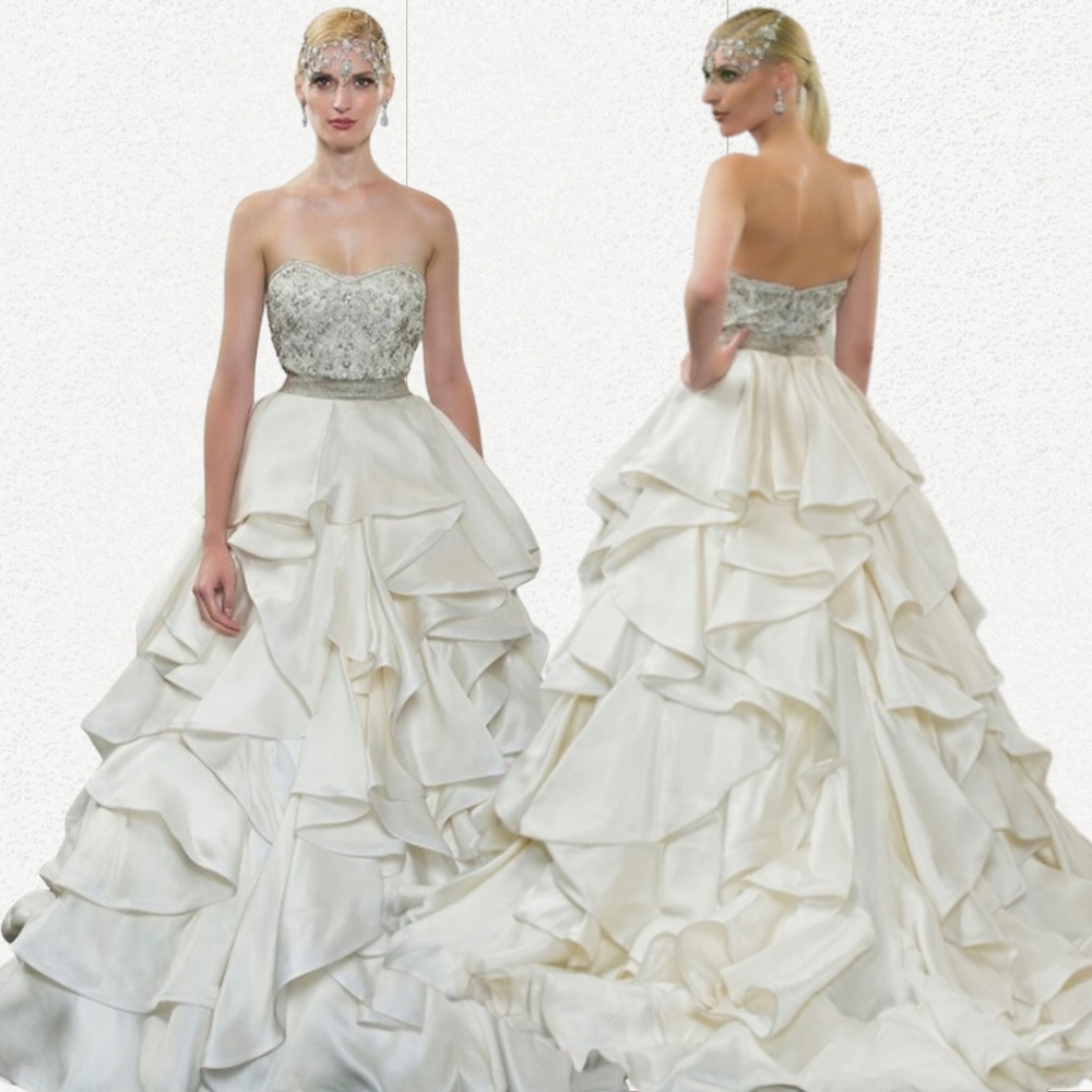 Yumi Katsura Fall 2015 Anwell Bridal Gown Wedding Dress Ball Gown